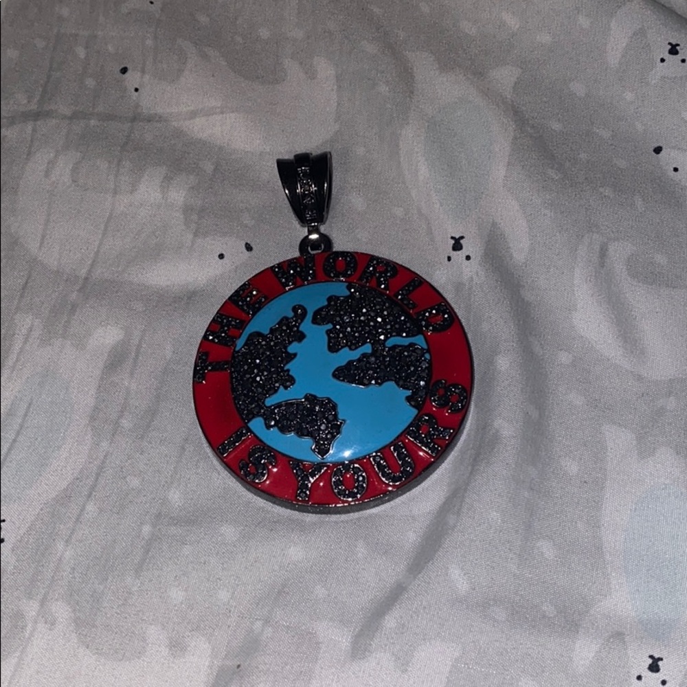 RARE Scarface (or nas) huge pendant